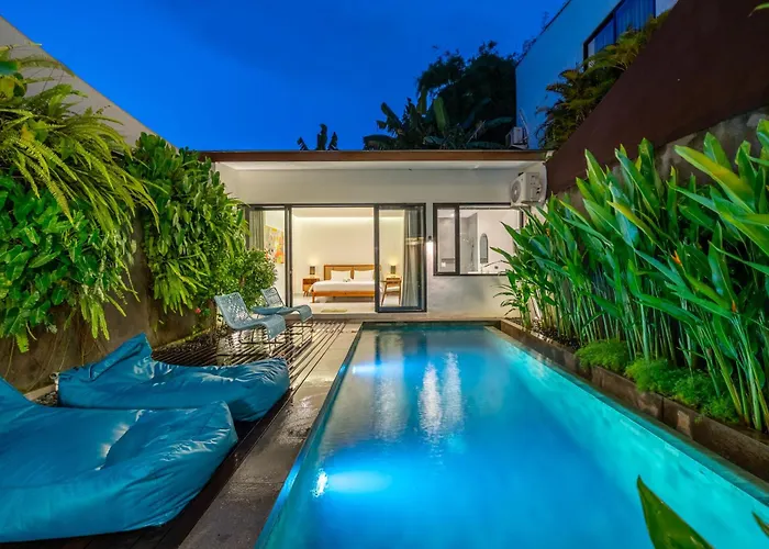 بيت للعطل Lula 2br Canggu Private Pool & Rice Field Views *