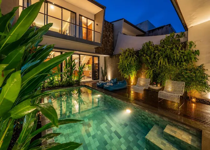 بيت للعطل Lula 2br Canggu Private Pool & Rice Field Views