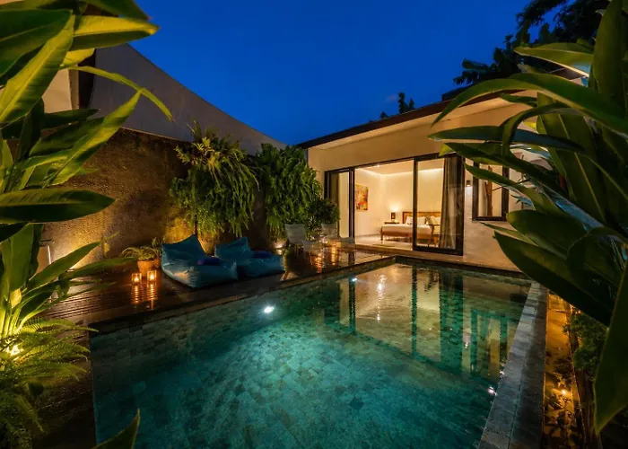 Lula 2br Canggu Private Pool & Rice Field Views *