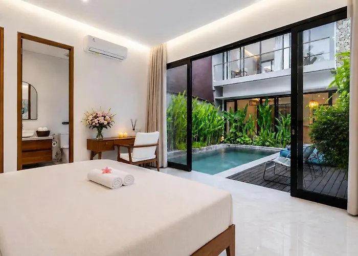 Vakantiehuis Lula 2br Canggu Private Pool & Rice Field Views