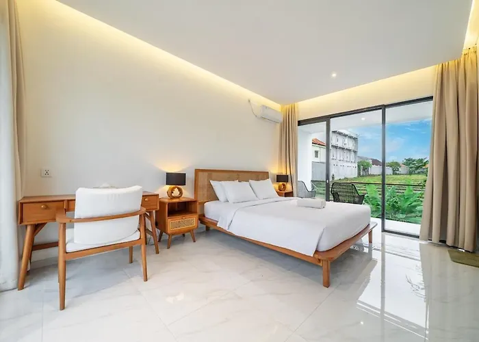 Lula 2br Canggu Private Pool & Rice Field Views Vakantiehuis Dalung (Bali)